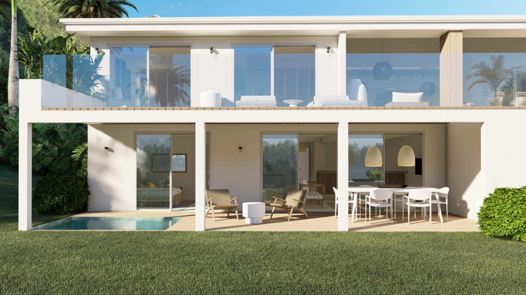 villa et appartement signature grandes terrasses modernes - martinique location villa – villa malawi